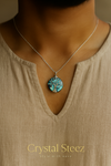 Tree Of Life Necklaces: Round Abalone