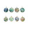 Tree Of Life Necklaces: Round Abalone