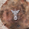 Death's Head Moth with Abalone Necklace