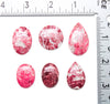 Thulite Cabochons